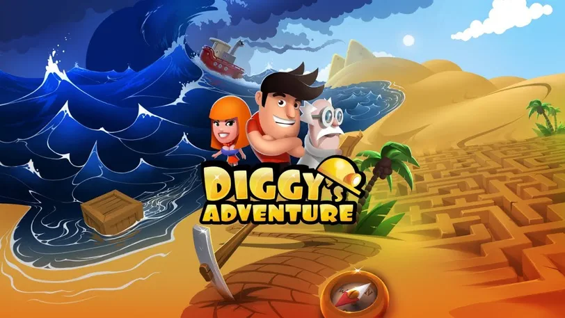 Преодоление Diggy’s Adventure