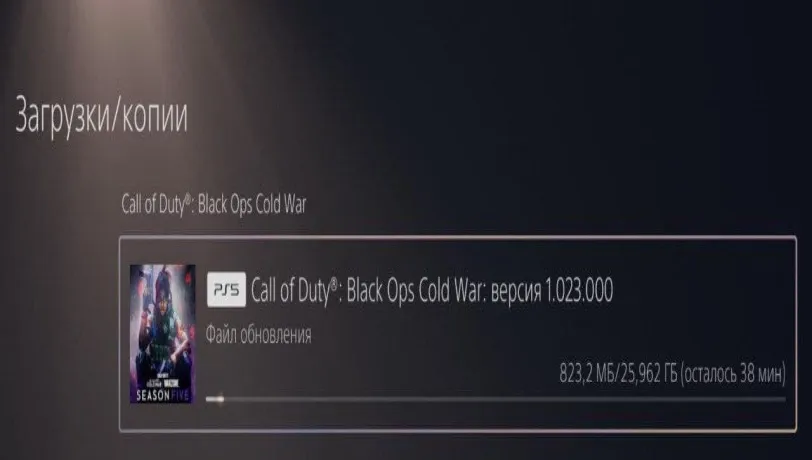 Предзагрузка 6 Сезона Для Cold War На Playstation Уже Началась