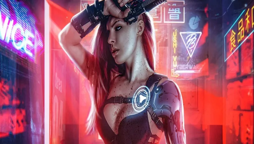Забавный Глюк В Cyberpunk 2077, Связанный С Физикой И Анимацией Женской Груди