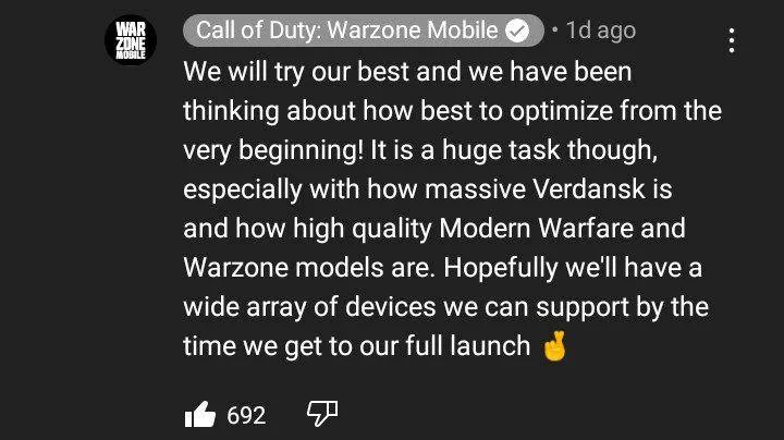 Оптимизация В Warzone Mobile?