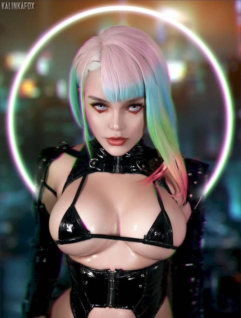 Откровенный Образ Люси Из Cyberpunk: Edgerunners От Kalinka Fox