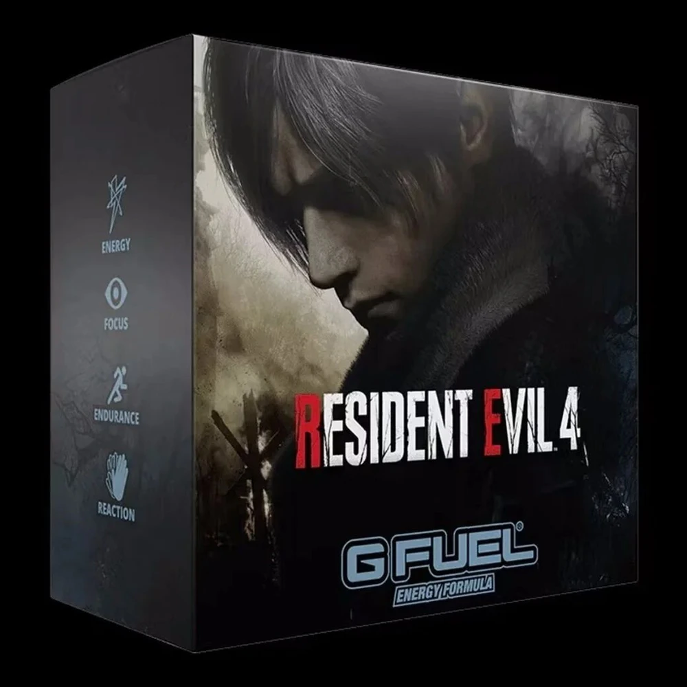 G-Fuel Выпускает Энергетик С Вирусом Лас-Плагас По Мотивам Resident Evil 4