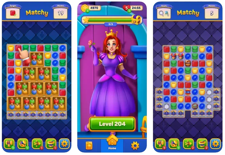 Matchy Game: Захватывающее Приключение Вместе С Принцессой Матильдой