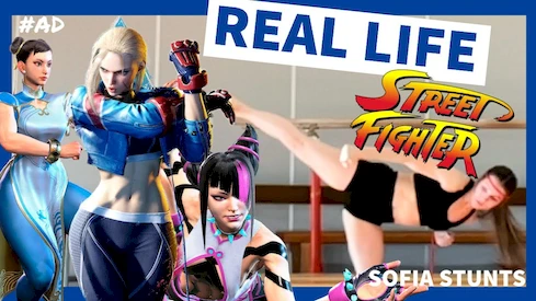 Sofia Stunts Воплотила В Жизнь Боевые Приемы Из Street Fighter 6: Рекорды И Восторженные Отзывы