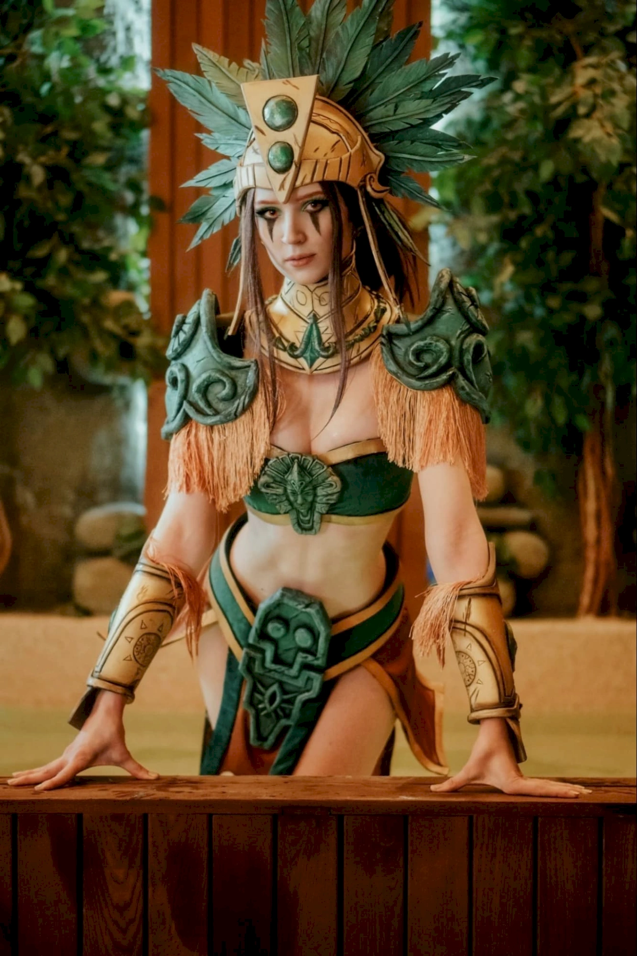 A cosplay of the Aztec Princess from Civilization Online #0
