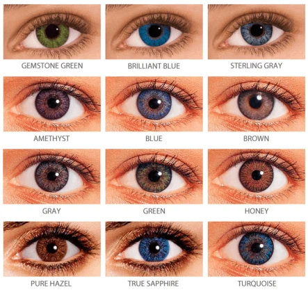 Цветные контактные линзы: Улучшение образа и зрения - photo №32153