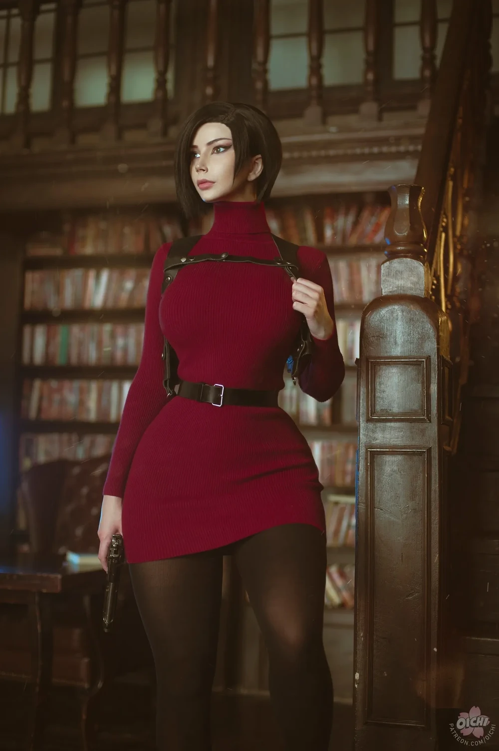 Ada Wong from Resident Evil in a new image: OICHI cosplayer impressed with her talent - photo №57964