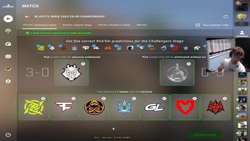 Who to Pick in the Pick'Em Challenge for Paris Major 2023 - Challengers Stage Predictions → photo 27