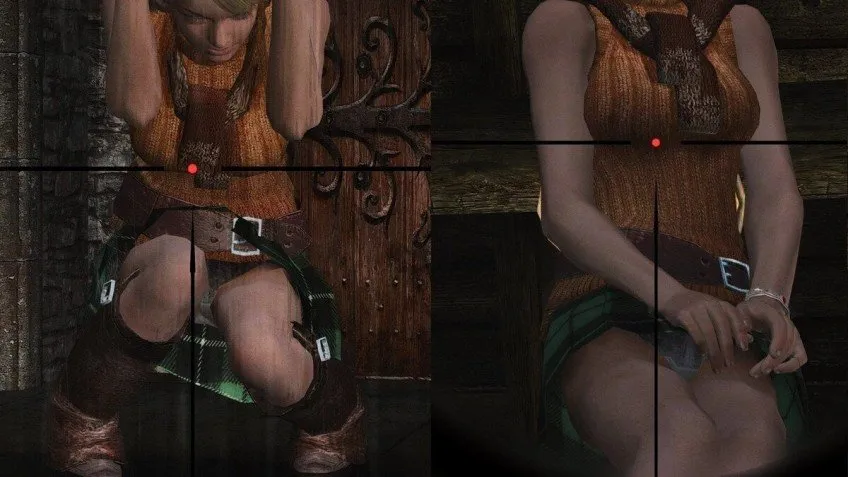 Sexy content: panties for the main character of Resident Evil 4 - photo №54774