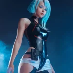 🧊 Ice cosplay of Lucy from Cyberpunk Edgerunners → photo 8