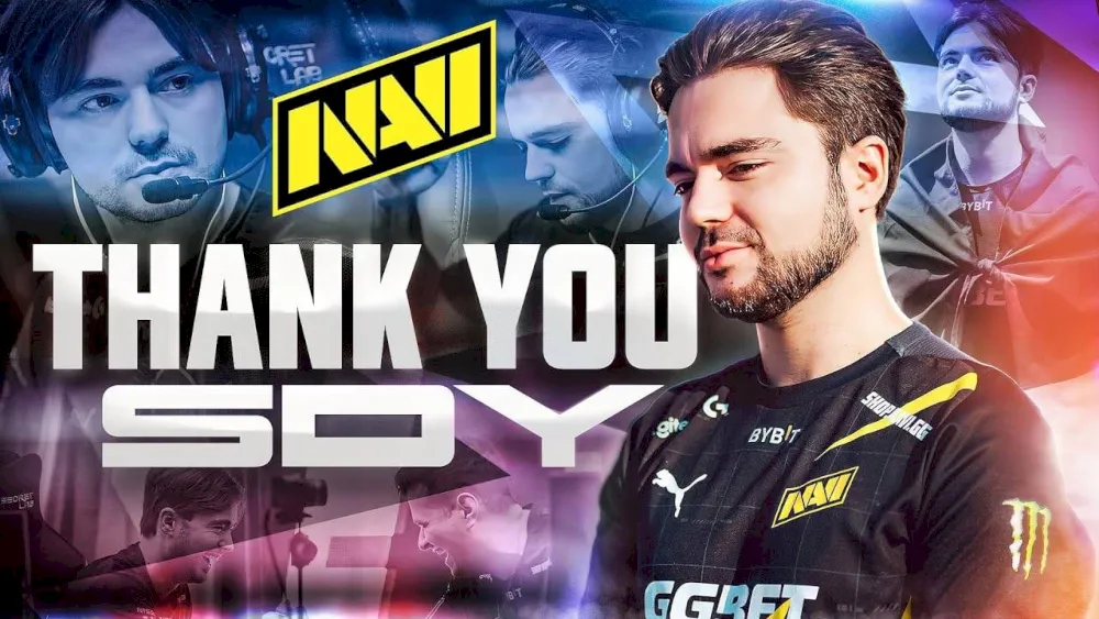 SDY has left NAVI. At IEM Katowice 2023 he will be replaced by Npl - photo №54698