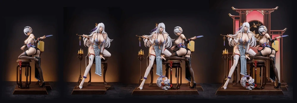 New for NieR: Automata Fans - Chinese Style Strippable Action Figures - photo №67188