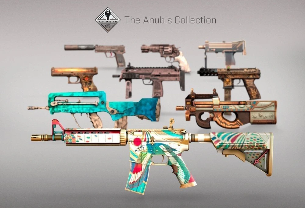Valve delighted CS:GO fans with a new Anubis collection: 19 map-style weapon skins - photo №62695