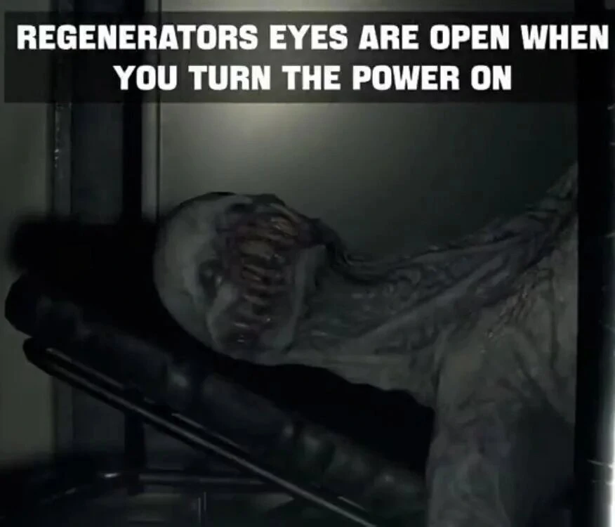 Creepy find in Resident Evil 4 remake: Regenerator with wild pain in the eyes - photo №63824