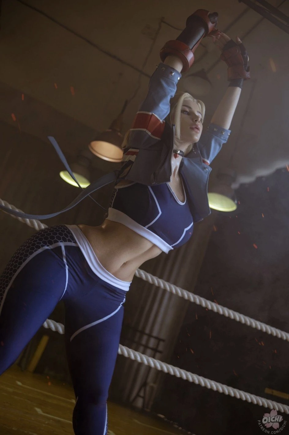 The sexy image of Cammy from Street Fighter 6. OICHI showed her breasts #1