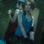 Косплей: Ада Вонг и Джилл Валентайн из игры Resident Evil → photo 7