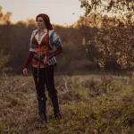 Cosplay on Triss Merigold: KATSSBY model Letyago recreated the image from The Witcher 3 → photo 9