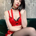 Fresh cosplay - sexy Ada Wong without a dress → photo 2
