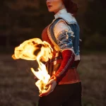 Cosplay on Triss Merigold: KATSSBY model Letyago recreated the image from The Witcher 3 → photo 5