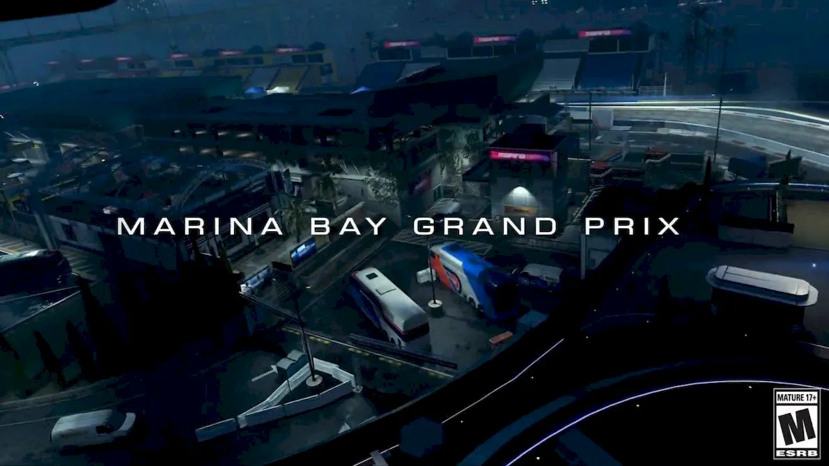 Modern Warfare II first Marina Bay Gran Prix map - photo №66982