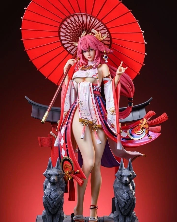 The chic Yae Miko figurine from Genshin Impact: photos, features, and price - photo №71679