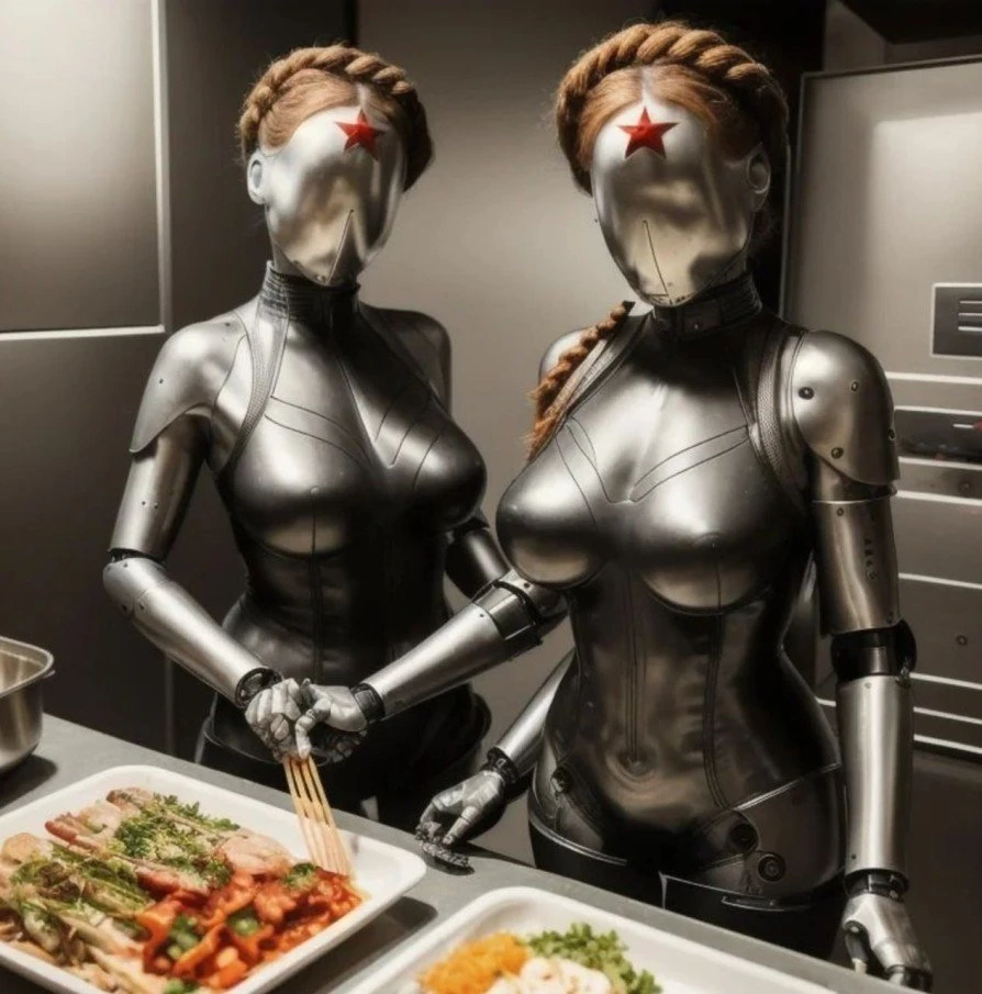 Sexy twins from Atomic Heart are now on Instagram - photo №68432