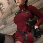Sexy Ada Wong Cosplay: Russian model Helly Valentine delights Resident Evil 4 fans → photo 1