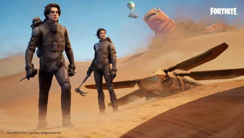 Fortnite will add skins of Chani and Paul Atreides from "Dune." - photo №83149