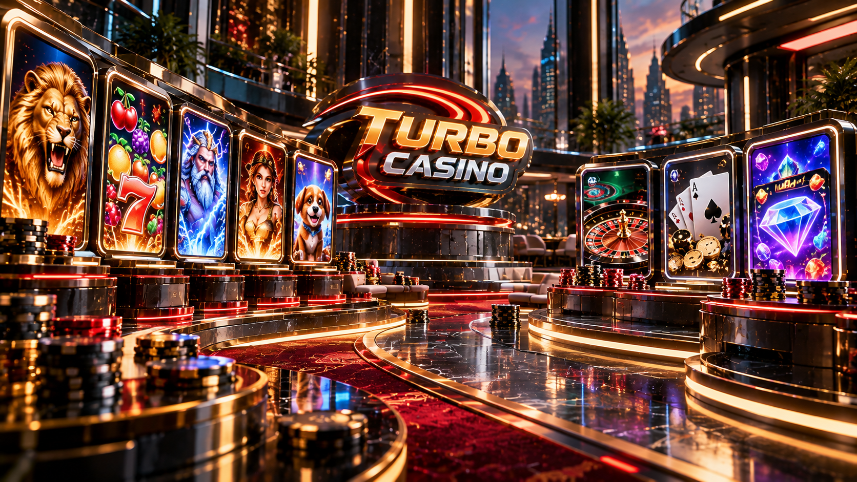 Виртуальный клуб Turbo Casino: обзор игровой коллекции